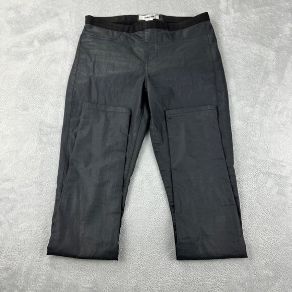 Helmut Lang Black Slim Pants Women’s Size 30 Made In USA - Picture 2 of 9